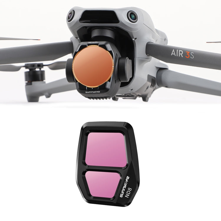 For DJI Air 3S Sunnylife Camera Lens Filter, Filter:ND8 - free shipping - PMC TechLife - Order now!