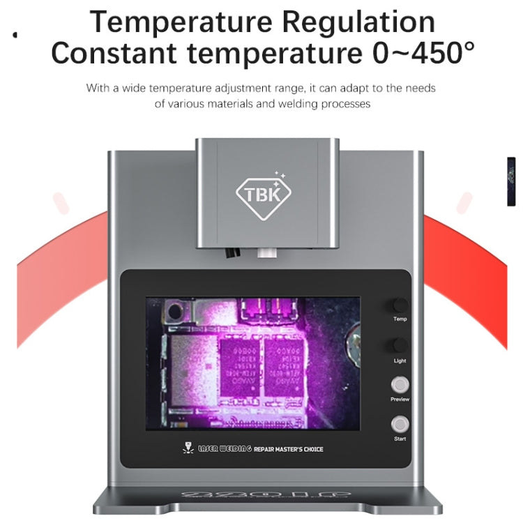 TBK 2203 Smart Infrared Laser Thermostatic Welding Machine with HD Camera, Plug:UK Plug(Built-in LCD) - free shipping - PMc TechLife - Order now!