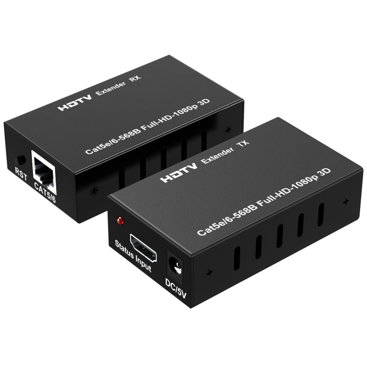 60m HDTV RJ45 Network Cable Extender, Plug:US Plug - Amplifier by PMC TechLife | Online Shopping South Africa | PMC TechLife | Buy Now Pay Later Mobicred