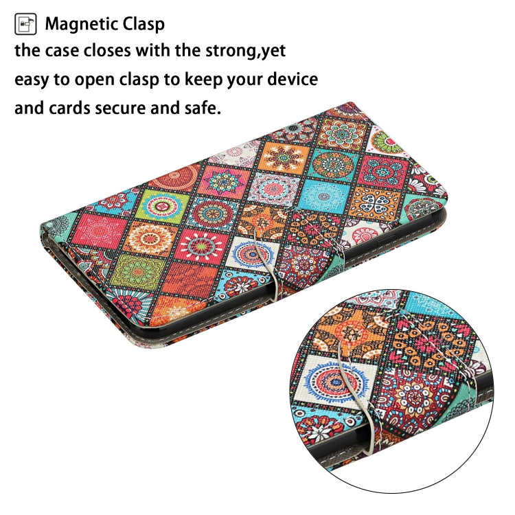 For Samsung Galaxy S25 Ultra 5G Colored Drawing Pattern Leather Phone Case(Ethnic Style) - Galaxy S25 Ultra 5G Cases by PMC Jewellery | Online Shopping South Africa | PMC Jewellery | Buy Now Pay Later Mobicred