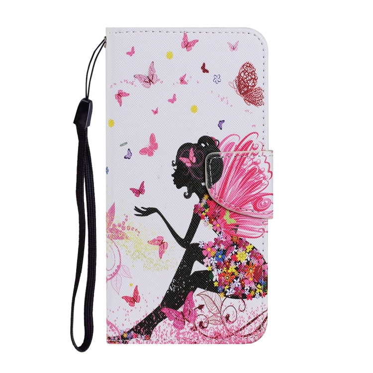For Samsung Galaxy S25 Ultra 5G Colored Drawing Pattern Leather Phone Case(Dancing Girl) - Galaxy S25 Ultra 5G Cases by PMC Jewellery | Online Shopping South Africa | PMC Jewellery | Buy Now Pay Later Mobicred