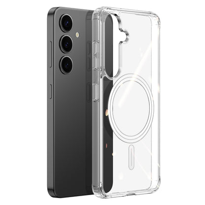 For Samsung Galaxy S25 5G DUX DUCIS Clin Mag Series Magsafe TPU Phone Case(Transparent) - Galaxy S25 5G Cases by DUX DUCIS | Online Shopping South Africa | PMC Jewellery | Buy Now Pay Later Mobicred