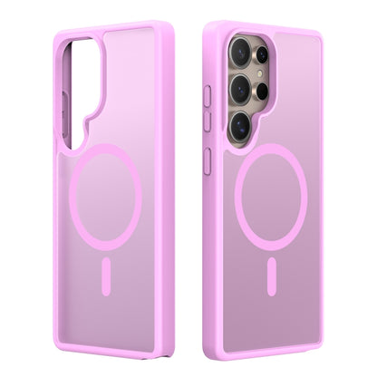 For Samsung Galaxy S25 Ultra 5G DUX DUCIS Yind Series MagSafe TPU Hybrid PC Phone Case(Rose Pink) - Galaxy S25 Ultra 5G Cases by DUX DUCIS | Online Shopping South Africa | PMC Jewellery | Buy Now Pay Later Mobicred