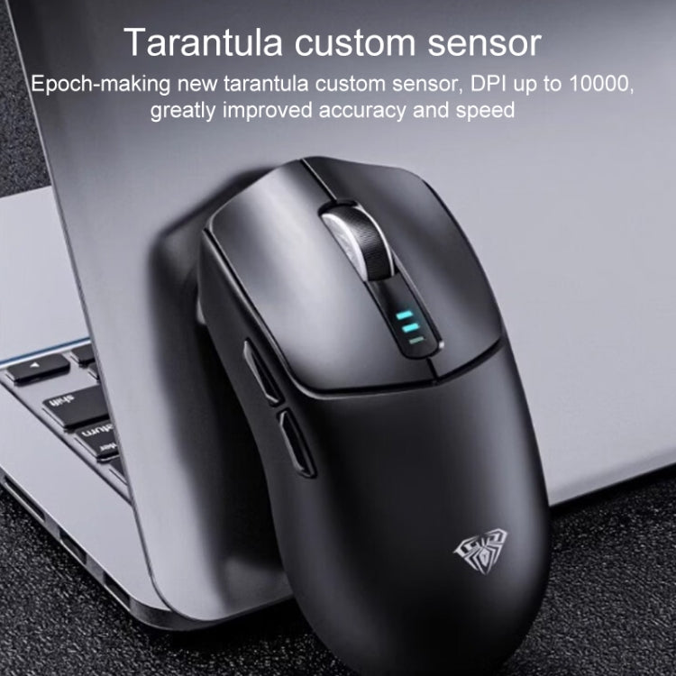 AULA SC580 10000DPI Wired/2.4G/Bluetooth Three Model Gaming Wireless Mouse(White) - free shipping - PMC TechLife - Order now!
