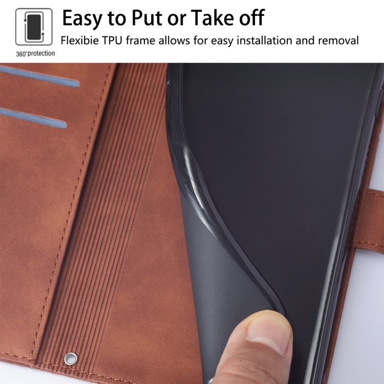 For Doogee N55 Plus Crossbody 3D Embossed Flip Leather Phone Case(Brown) - free shipping - PMC TechLife - Order now!