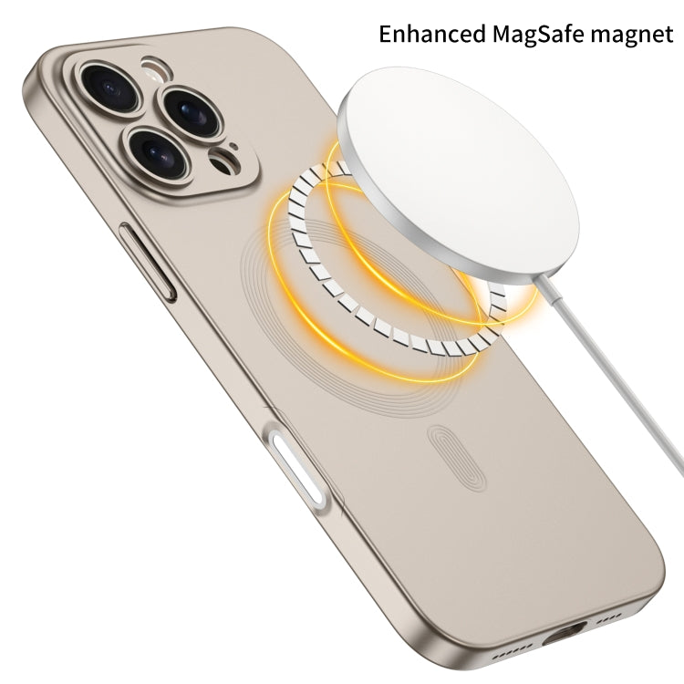 For iPhone 16 Plus GKK MagSafe Full Coverage Phone Case(Gold) - iPhone 16 Plus Cases by GKK | Online Shopping South Africa | PMC Jewellery | Buy Now Pay Later Mobicred