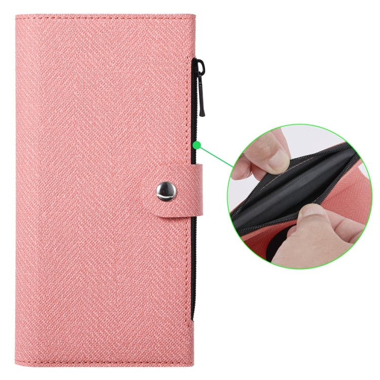 For iPhone 16 Plus ViLi GBS Series MagSafe Magnetic RFID Leather Flip Phone Case(Pink) - iPhone 16 Plus Cases by ViLi | Online Shopping South Africa | PMC Jewellery | Buy Now Pay Later Mobicred