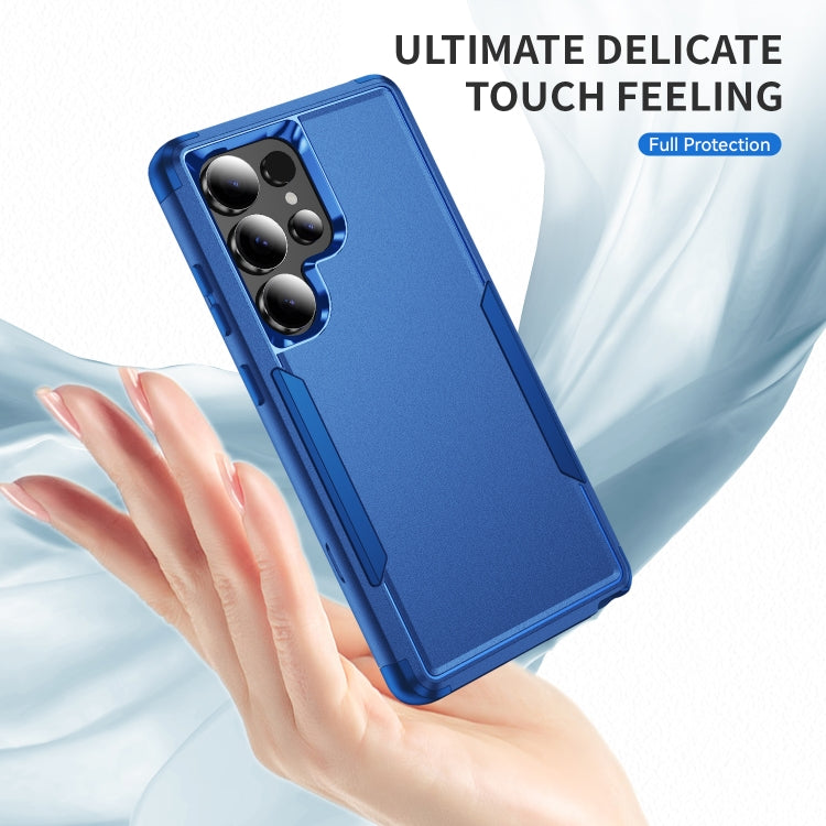 For Samsung Galaxy S25 Ultra 5G TPU + PC Shockproof Protective Phone Case(Royal Blue) - Galaxy S25 Ultra 5G Cases by PMC Jewellery | Online Shopping South Africa | PMC Jewellery | Buy Now Pay Later Mobicred