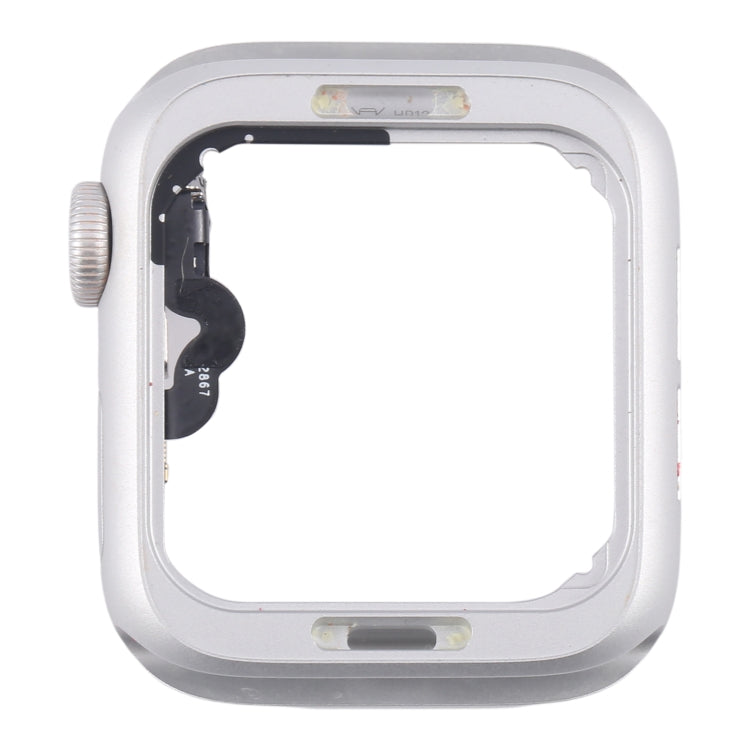For Apple Watch Series 4 40MM LTE Aluminium Alloy Middle Frame Bezel Plate with Crown Spin Axis Flex Cable(Silver) - Middle Frame by PMC TechLife | Online Shopping South Africa | PMC TechLife | Buy Now Pay Later Mobicred