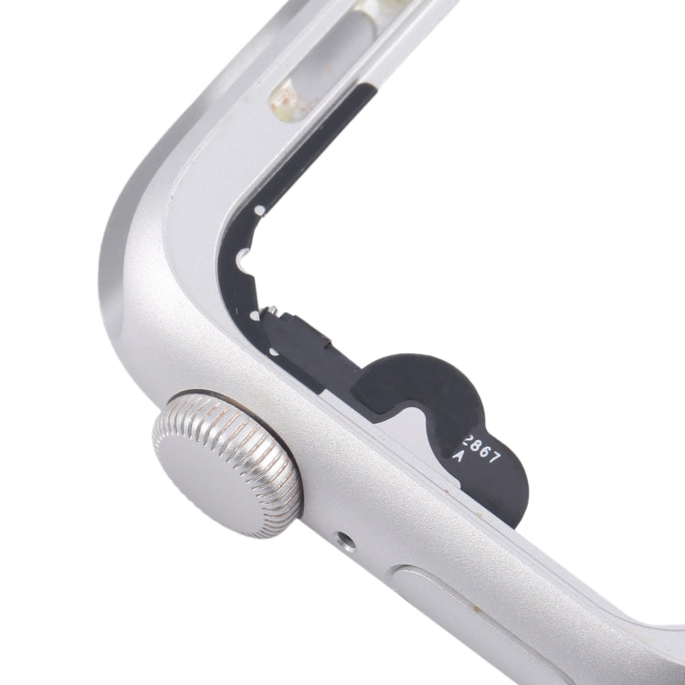 For Apple Watch SE 2020 40MM LTE Aluminium Alloy Middle Frame Bezel Plate with Crown Spin Axis Flex Cable(Silver) - Middle Frame by PMC TechLife | Online Shopping South Africa | PMC TechLife | Buy Now Pay Later Mobicred