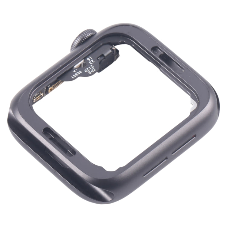 For Apple Watch Series SE 2020 44MM LTE Aluminium Alloy Middle Frame Bezel Plate with Crown Spin Axis Flex Cable(Grey) - Middle Frame by PMC TechLife | Online Shopping South Africa | PMC TechLife | Buy Now Pay Later Mobicred