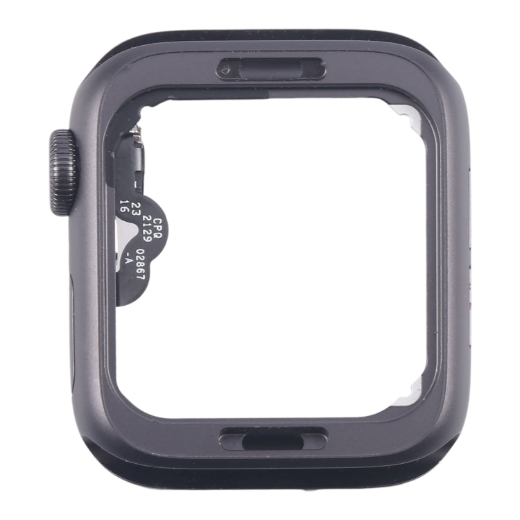 For Apple Watch Series 4 44MM GPS Aluminium Alloy Middle Frame Bezel Plate with Crown Spin Axis Flex Cable(Grey) - Middle Frame by PMC TechLife | Online Shopping South Africa | PMC TechLife | Buy Now Pay Later Mobicred