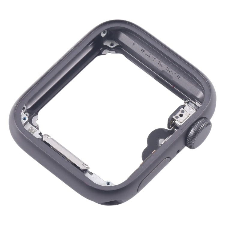 For Apple Watch SE 2020 44MM GPS Aluminium Alloy Middle Frame Bezel Plate with Crown Spin Axis Flex Cable(Grey) - Middle Frame by PMC TechLife | Online Shopping South Africa | PMC TechLife | Buy Now Pay Later Mobicred