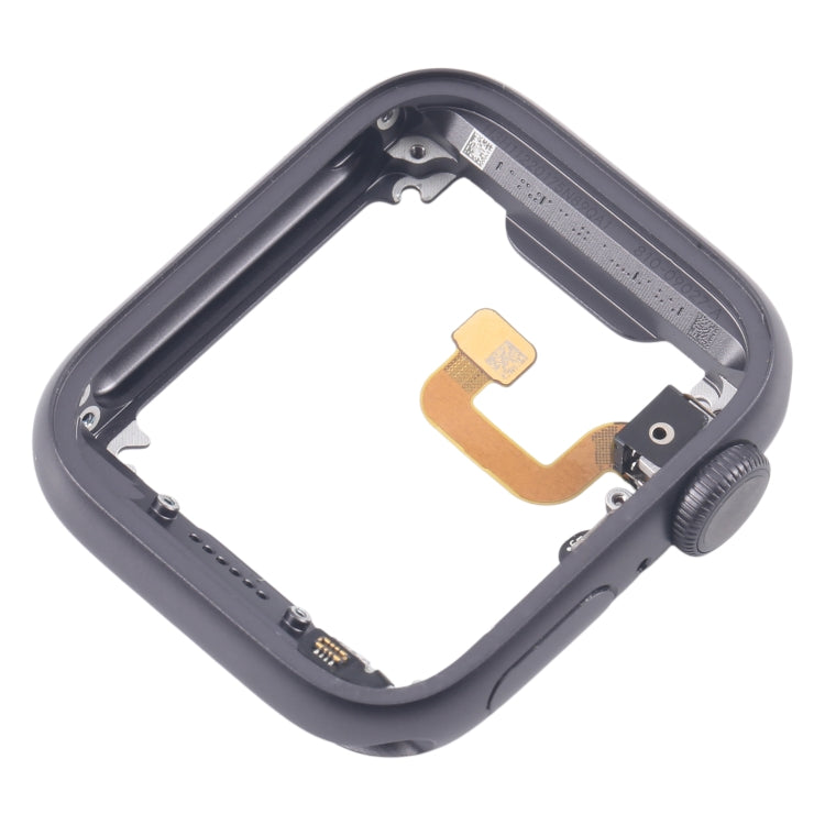 For Apple Watch Series 6 44MM LTE Aluminium Alloy Middle Frame Bezel Plate with Crown Spin Axis Flex Cable(Grey) - Middle Frame by PMC TechLife | Online Shopping South Africa | PMC TechLife | Buy Now Pay Later Mobicred