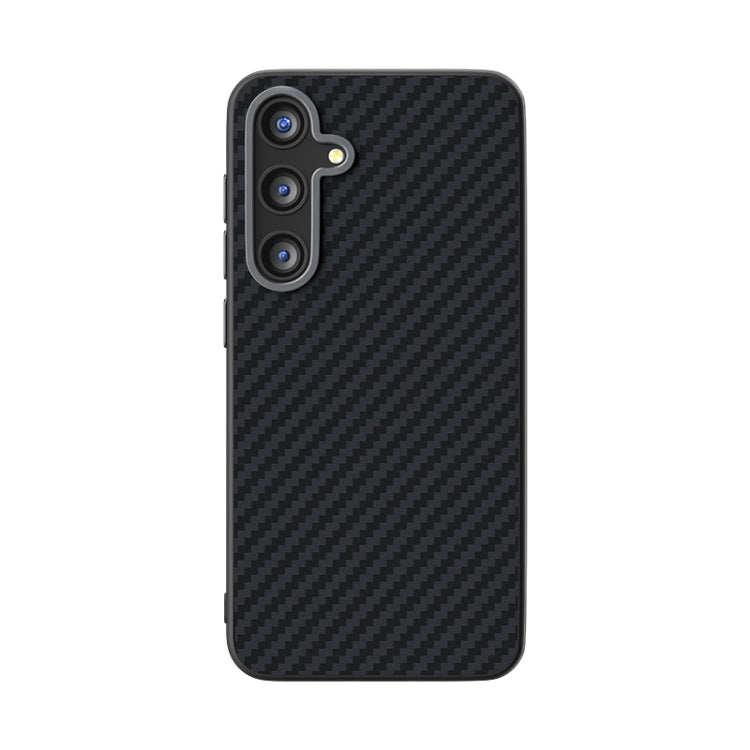 For Samsung Galaxy S25 5G / S24 5G ABEEL C Carbon Fiber Series 6D Micro Relief MagSafe Phone Case(Black) - Galaxy S25 5G Cases by PMC Jewellery | Online Shopping South Africa | PMC Jewellery | Buy Now Pay Later Mobicred