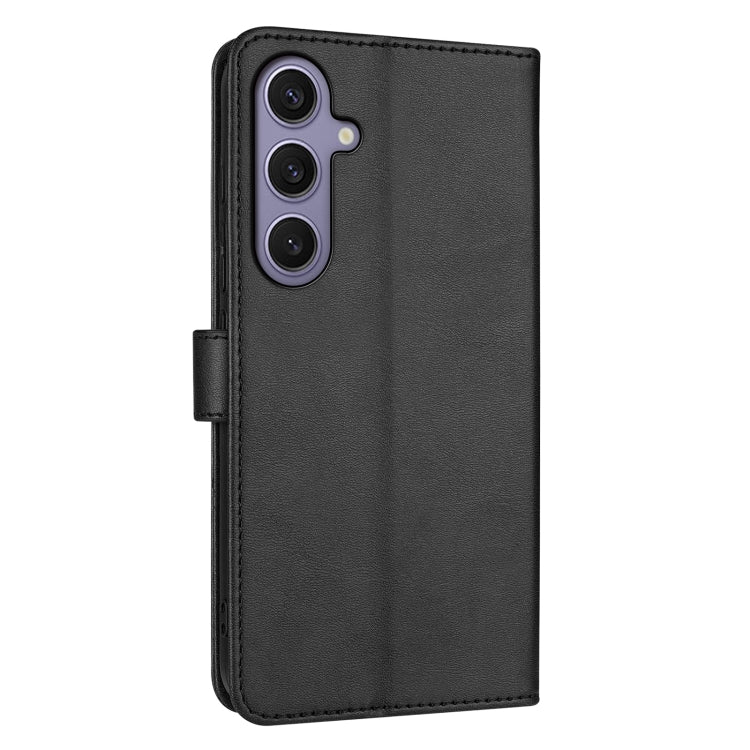 For Samsung Galaxy S25 5G AZNS Skin Feel Calf Texture Flip Leather Phone Case(Black) - Galaxy S25 5G Cases by AZNS | Online Shopping South Africa | PMC Jewellery | Buy Now Pay Later Mobicred