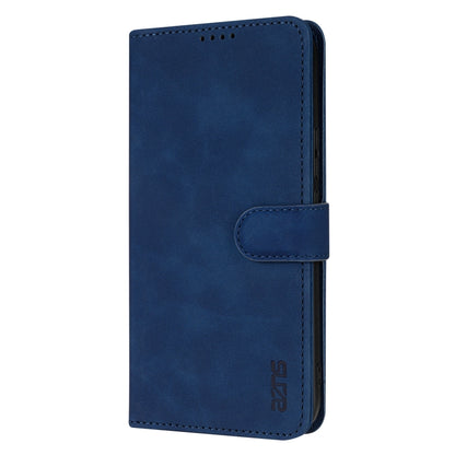 For Samsung Galaxy S25+ 5G AZNS Skin Feel Calf Texture Flip Leather Phone Case(Blue) - Galaxy S25+ 5G Cases by AZNS | Online Shopping South Africa | PMC Jewellery | Buy Now Pay Later Mobicred