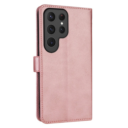 For Samsung Galaxy S25 Ultra 5G AZNS Skin Feel Calf Texture Flip Leather Phone Case(Rose Gold) - Galaxy S25 Ultra 5G Cases by AZNS | Online Shopping South Africa | PMC Jewellery | Buy Now Pay Later Mobicred