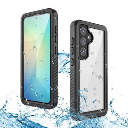 For Samsung Galaxy S25 5G RedPepper IP68 Waterproof Triple-proof Phone Case(Black) - Galaxy S25 5G Cases by RedPepper | Online Shopping South Africa | PMC Jewellery | Buy Now Pay Later Mobicred