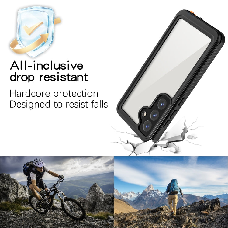 For Samsung Galaxy S25 5G RedPepper IP68 Waterproof Triple-proof Phone Case(Black) - Galaxy S25 5G Cases by RedPepper | Online Shopping South Africa | PMC Jewellery | Buy Now Pay Later Mobicred