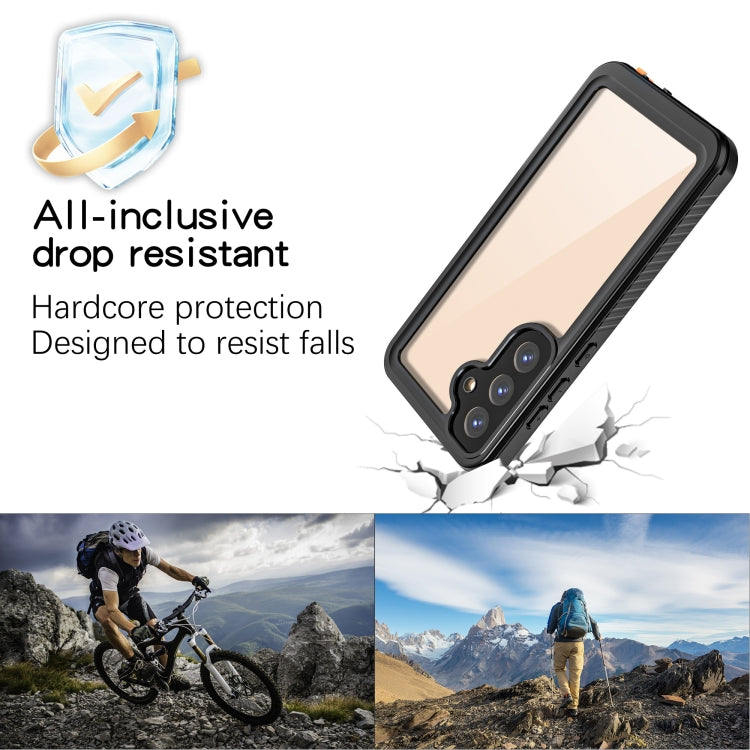 For Samsung Galaxy S25+ 5G RedPepper IP68 Waterproof Triple-proof Phone Case(Black) - Galaxy S25+ 5G Cases by RedPepper | Online Shopping South Africa | PMC Jewellery | Buy Now Pay Later Mobicred