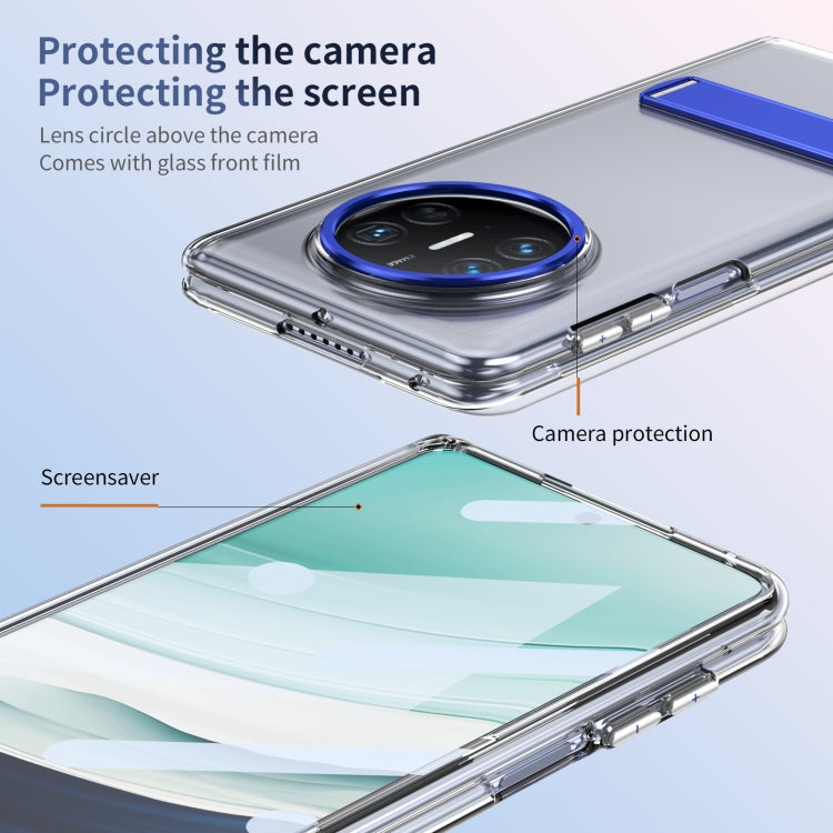 For Huawei Mate X5 Ice-Cold Holder PC Hybrid TPU Phone Case(Blue) - free shipping - PMC TechLife - Order now!