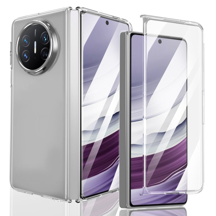 For Huawei Mate X5 lce Folding Series Integrated Clear PC Phone Case(Silver) - free shipping - PMC TechLife - Order now!