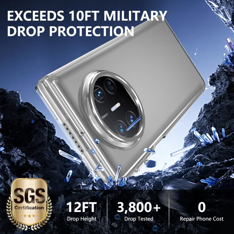 For Huawei Mate X5 lce Folding Series Integrated Clear PC Phone Case(Silver) - free shipping - PMC TechLife - Order now!