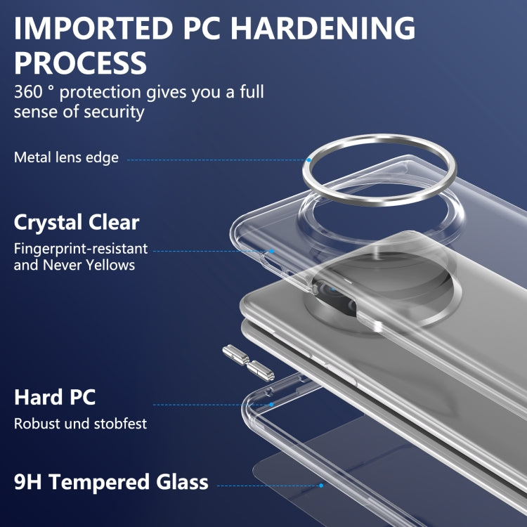 For Huawei Mate X5 lce Folding Series Integrated Clear PC Phone Case(Silver) - free shipping - PMC TechLife - Order now!