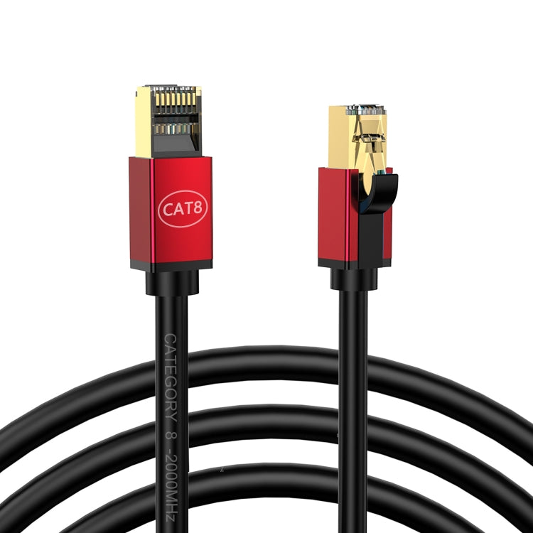 3m Home Fiber Bandwidth 10 Gigabit CAT8 Network Cable(Red) - Lan Cable and Tools by PMC TechLife | Online Shopping South Africa | PMC TechLife | Buy Now Pay Later Mobicred
