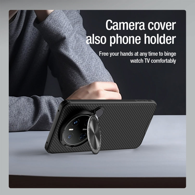 For Huawei Mate 70 NILLKIN Black Mirror Prop CD Texture Mirror Phone Case(Black) - free shipping - PMC TechLife - Order now!
