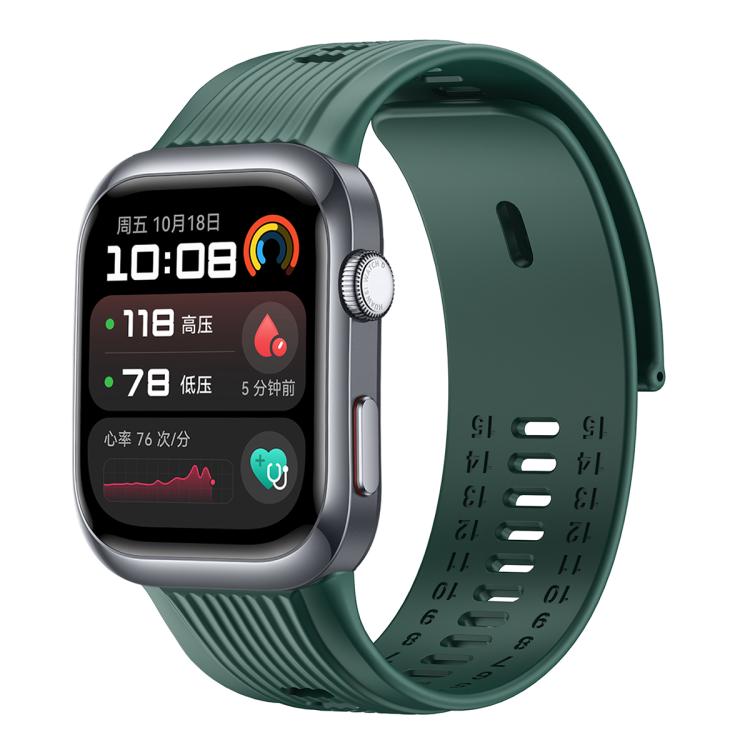 For Huawei Watch D2 Silicone Watch Band Wristband(Dark Green) - free shipping - PMc TechLife - Order now!