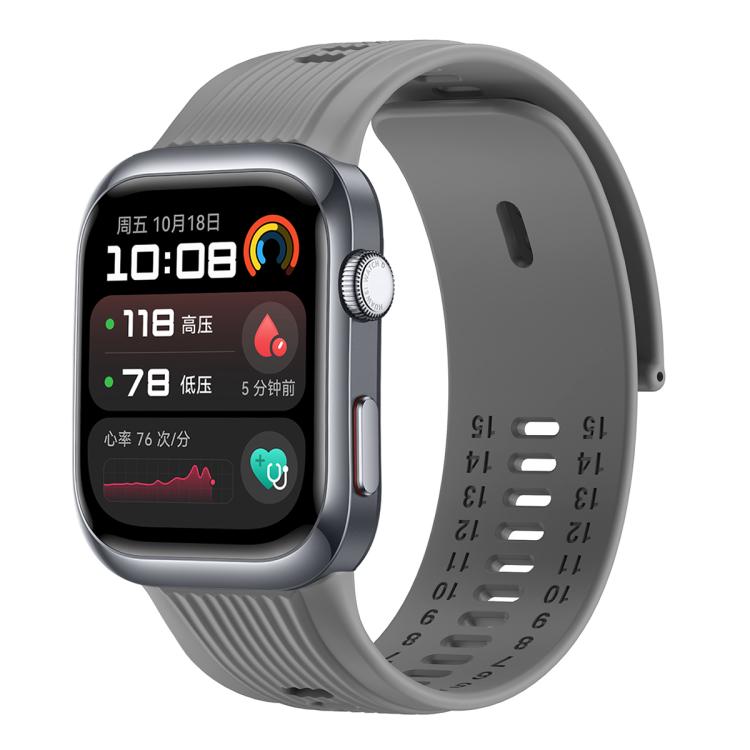 For Huawei Watch D2 Silicone Watch Band Wristband(Starry Gray) - Watch Bands by PMc TechLife | Online Shopping South Africa | PMc TechLife | Buy Now Pay Later Mobicred