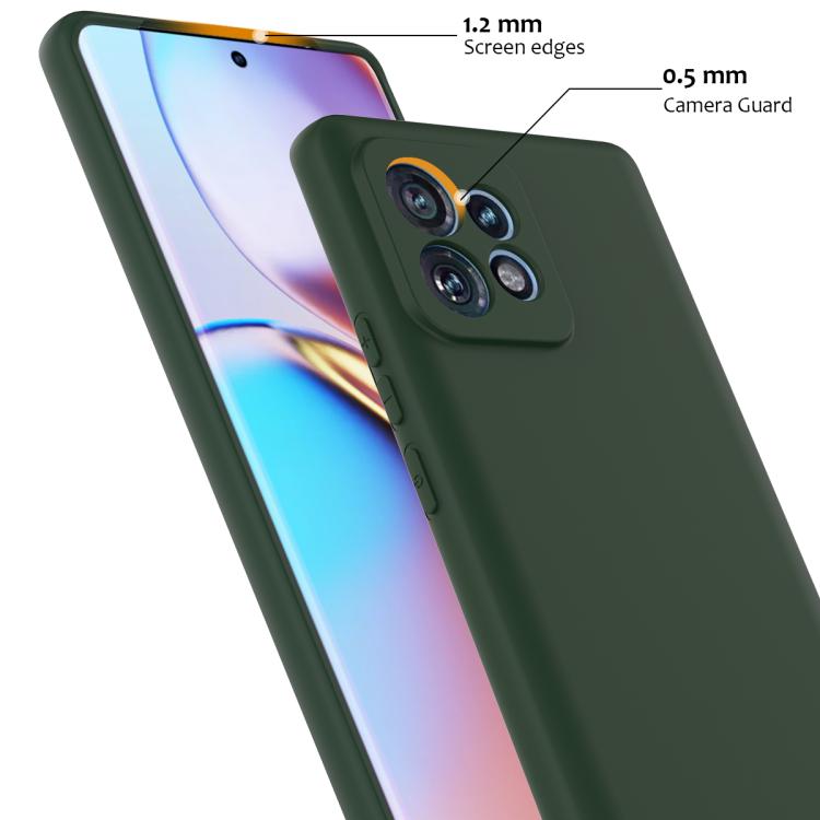 For Motorola Edge 40 Pro 5G Shockproof Silicone Magsafe Phone Case(Dark Green) - free shipping - PMC TechLife - Order now!