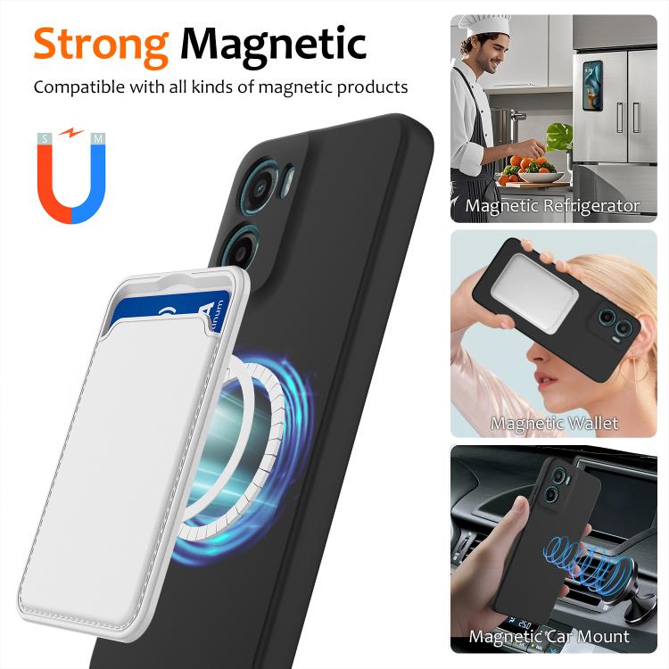 For Motorola Moto G05 / E15 Shockproof Silicone Magsafe Phone Case(Black) - free shipping - PMC TechLife - Order now!