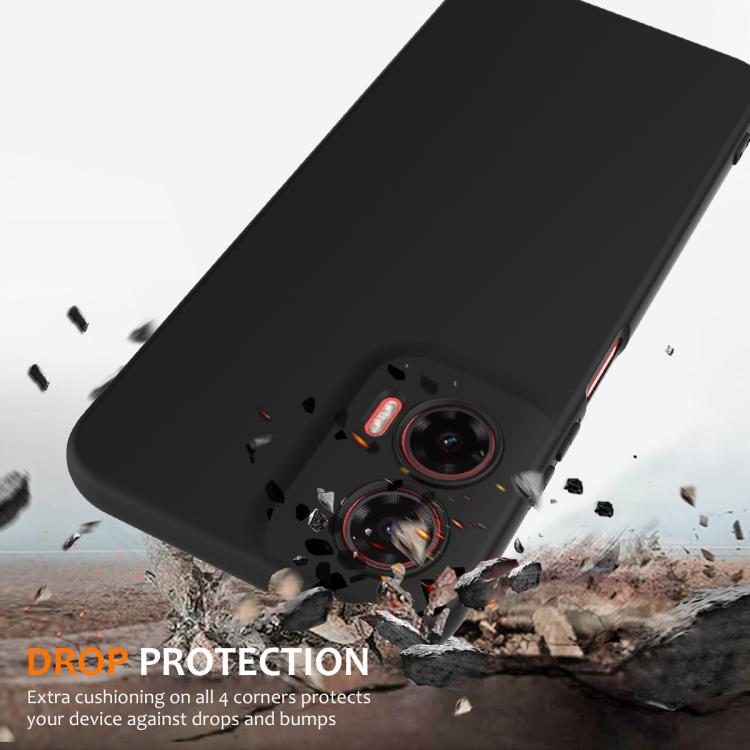 For Motorola Moto G35 5G Shockproof Silicone Magsafe Phone Case(Black) - free shipping - PMC TechLife - Order now!