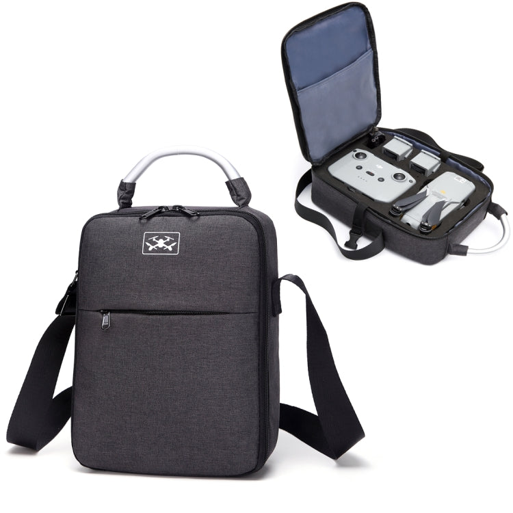 For DJI Mavic Air 2 Waterproof Drone Shoulder Storage Bag Protective Box(Black) - Carry Cases & Bags by PMC TechLife | Online Shopping South Africa | PMC TechLife | Buy Now Pay Later Mobicred