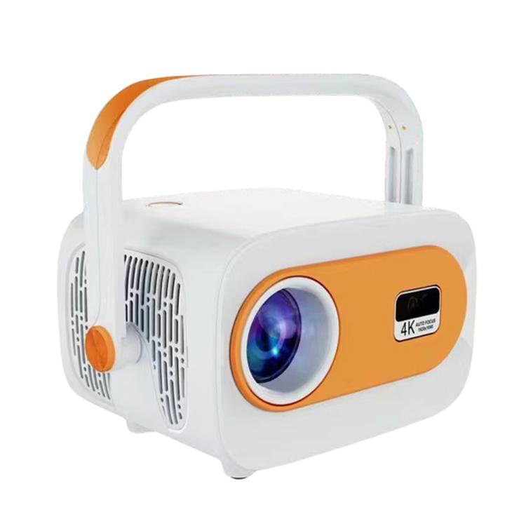 JY325 1280 x 720P 200ANSI Amlogic H713 CPU Android 11.0 Portable Projector, UK Plug(White) - LED Projector by PMC TechLife | Online Shopping South Africa | PMC TechLife | Buy Now Pay Later Mobicred