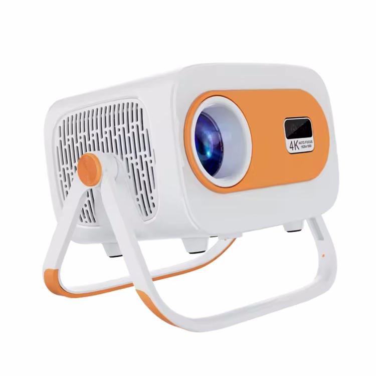 JY325 1280 x 720P 200ANSI Amlogic H713 CPU Android 11.0 Portable Projector, UK Plug(White) - LED Projector by PMC TechLife | Online Shopping South Africa | PMC TechLife | Buy Now Pay Later Mobicred
