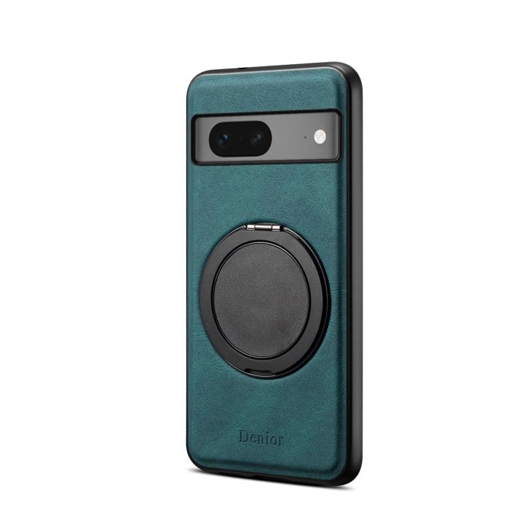 For Google Pixel 7 Denior A14 Skin Feel Rotating Holder MagSafe Phone Case(Blue) - free shipping - PMC TechLife - Order now!