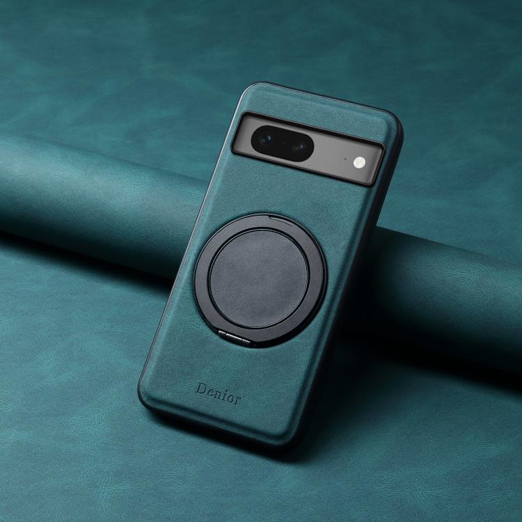 For Google Pixel 7 Denior A14 Skin Feel Rotating Holder MagSafe Phone Case(Blue) - free shipping - PMC TechLife - Order now!