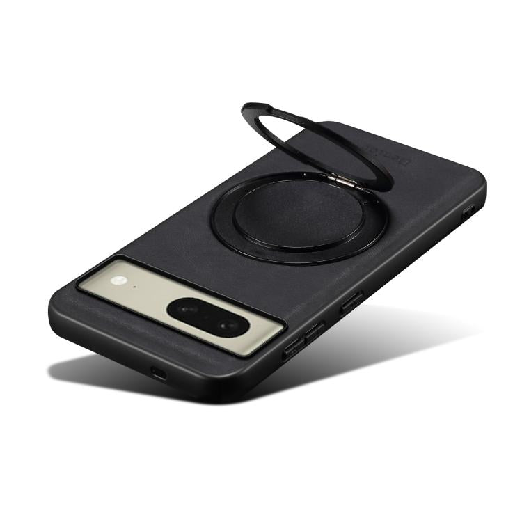 For Google Pixel 8 Denior A14 Skin Feel Rotating Holder MagSafe Phone Case(Black) - free shipping - PMC TechLife - Order now!