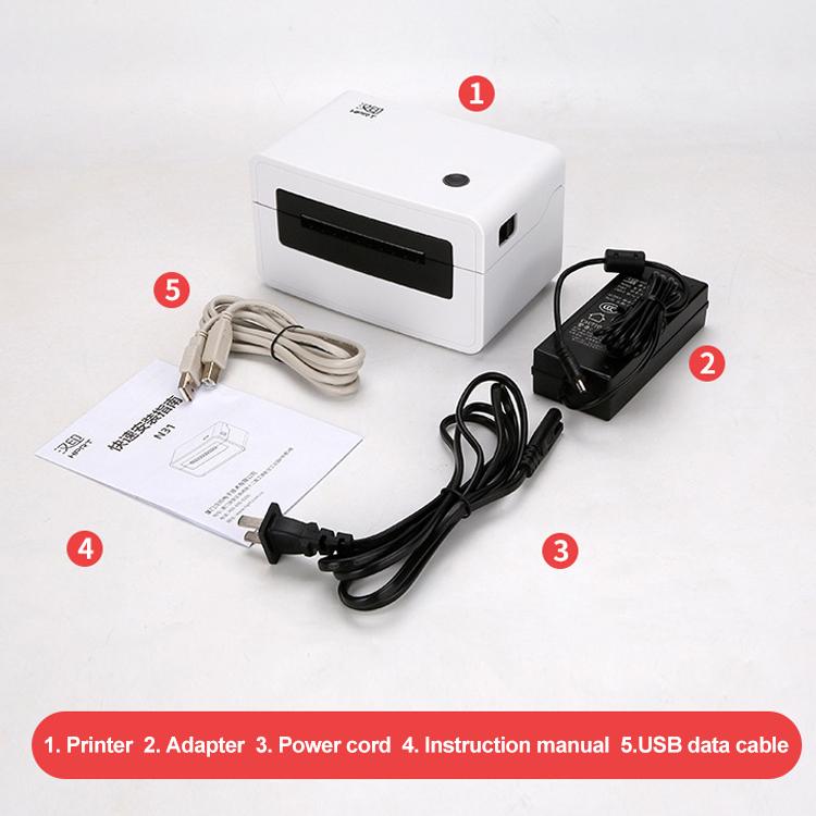 HPRT N31X Cloud Print Express Electronic Label Printer, Plug:EU Plug(White) - Receipt Printers by PMC TechLife | Online Shopping South Africa | PMC TechLife | Buy Now Pay Later Mobicred