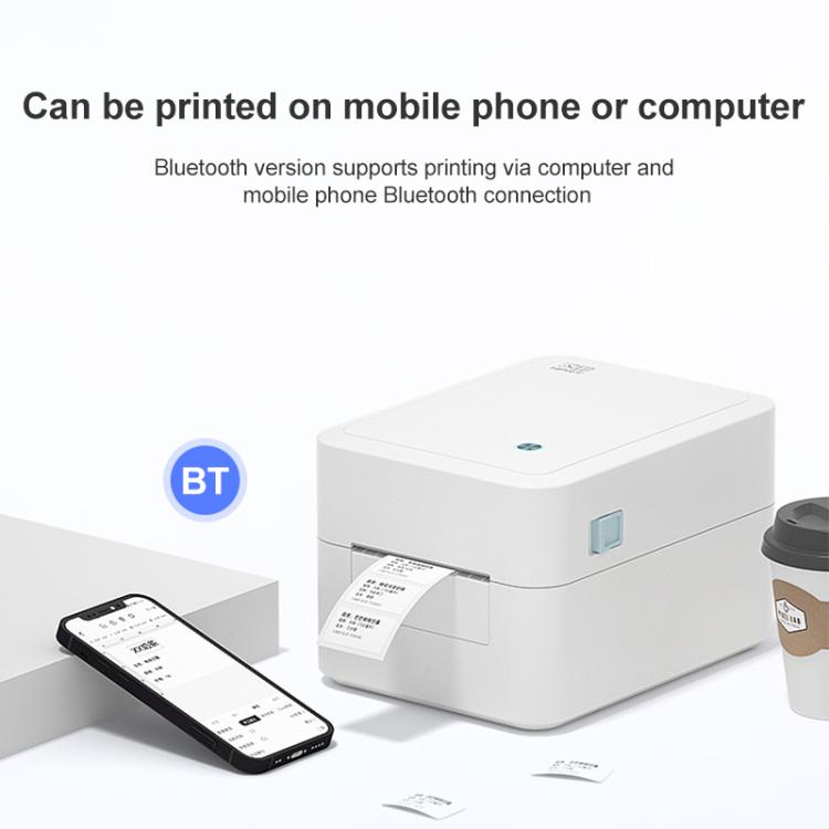HPRT D35 Bluetooth Version Express Electronic Waybill Printer, Plug:US Plug(White) - Receipt Printers by PMC TechLife | Online Shopping South Africa | PMC TechLife | Buy Now Pay Later Mobicred