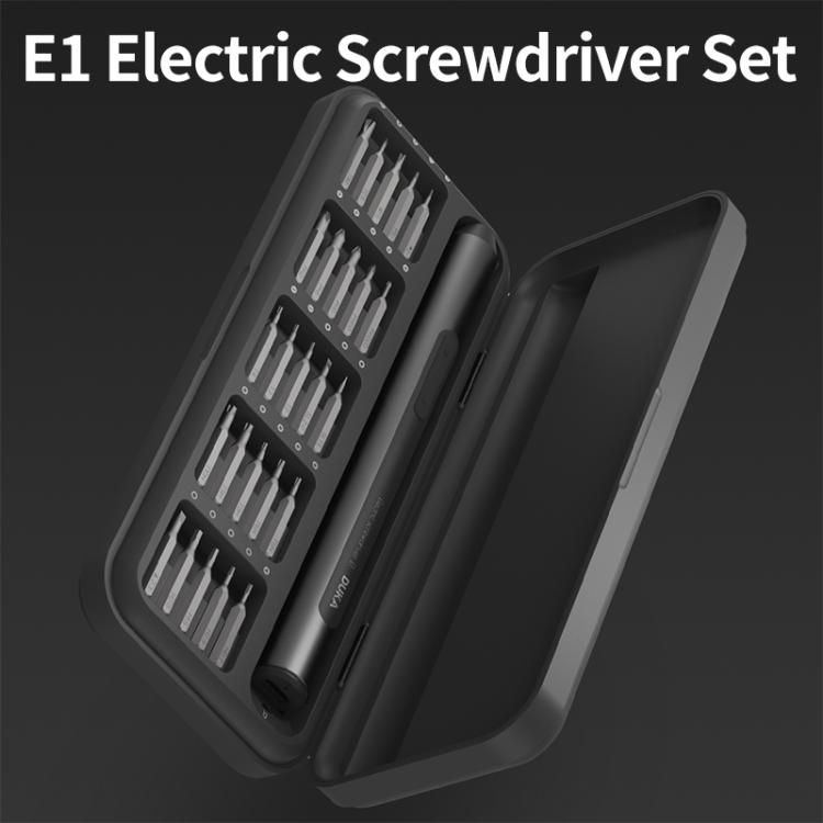 Original Xiaomi Youpin DUKA E1 Electric Screwdriver Set(Black) - free shipping - PMC TechLife - Order now!