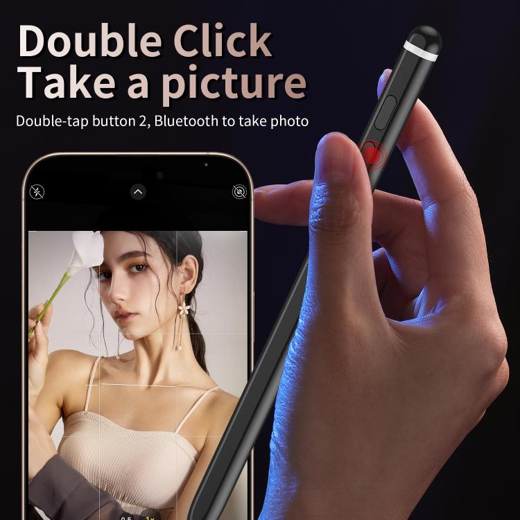 C1 Multifunctional Bluetooth Capacitive Pen for Mobile Phones / Tablets PC(Black) - Stylus Pen by PMC TechLife | Online Shopping South Africa | PMC TechLife | Buy Now Pay Later Mobicred