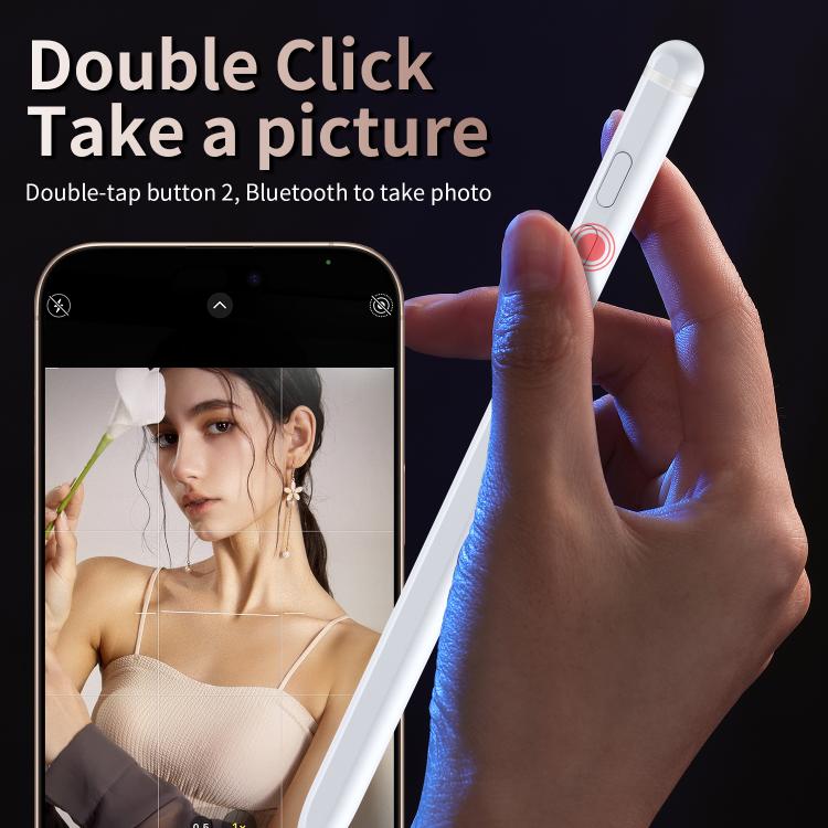 C1 Multifunctional Bluetooth Capacitive Pen for Mobile Phones / Tablets PC(White) - Stylus Pen by PMC TechLife | Online Shopping South Africa | PMC TechLife | Buy Now Pay Later Mobicred