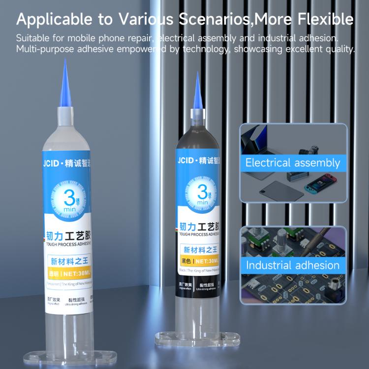 JCID Tough Process Adhesive, Capacity:10ml(Transparent) - free shipping - PMC TechLife - Order now!