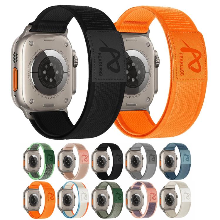For Apple Watch 46mm / 49mm / 45mm / 44mm Fearless Trail Loop Nylon Band(Green) - free shipping - PMc TechLife - Order now!