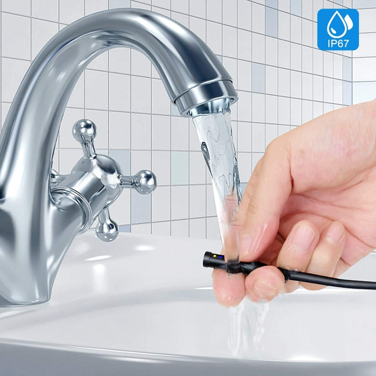5.5mm 1080P IP68 Water-resistant 4.3 inch Screen Single Camera Digital Endoscope, Line Length:2m -  by PMC Jewellery | Online Shopping South Africa | PMC Jewellery | Buy Now Pay Later Mobicred